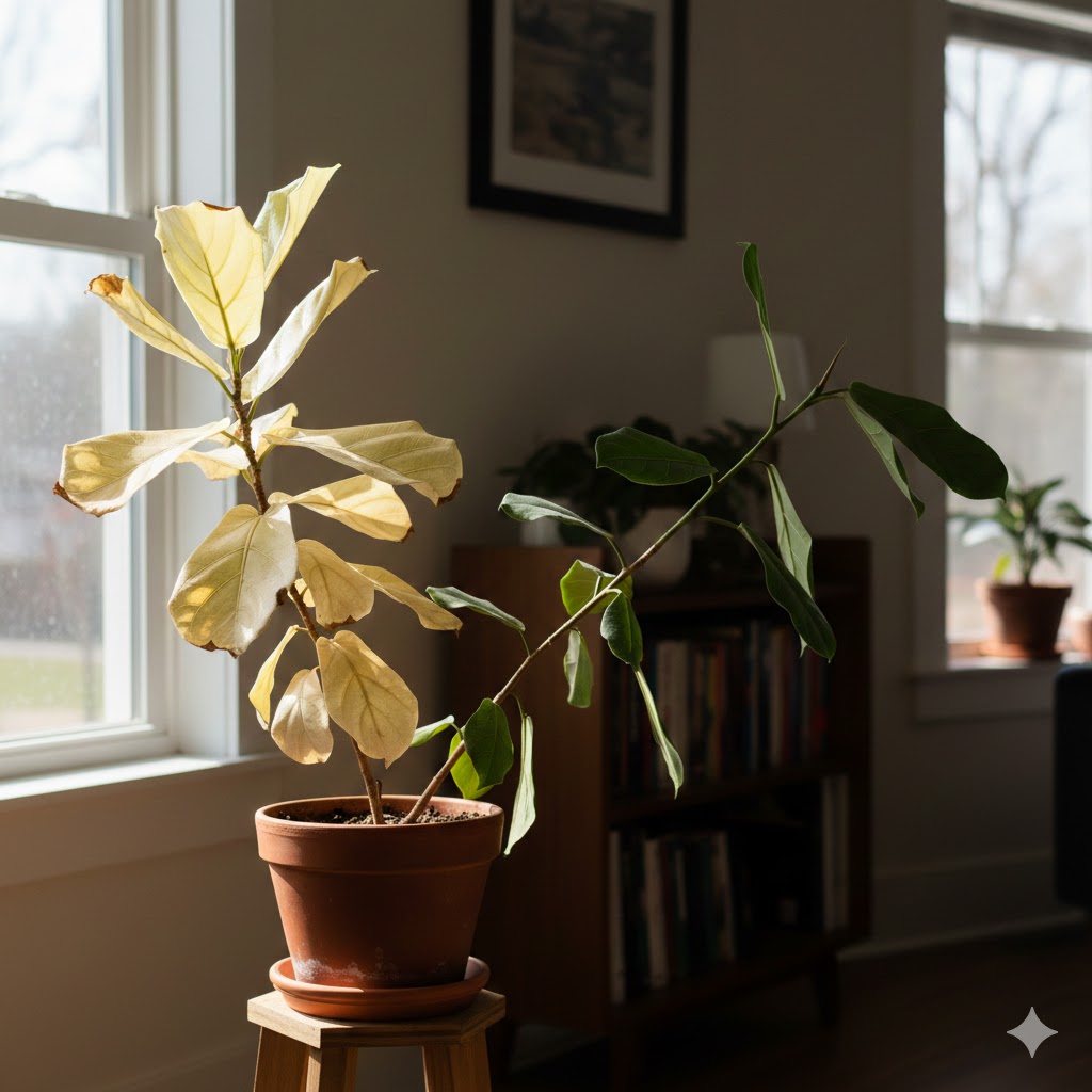 Plant light signs and symptoms